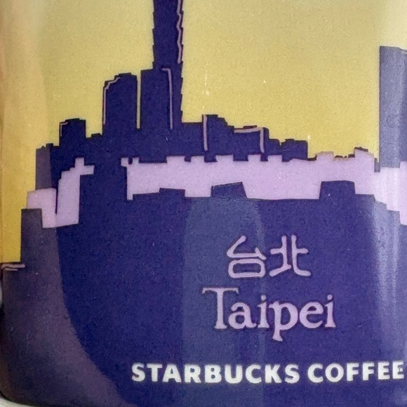 2018 Starbucks Taipei  Global Icon Collector Series Ceramic Coffee Mug 16 Ozs - Picture 11 of 12